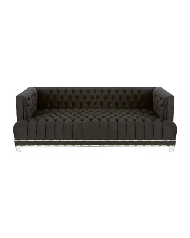 Haute House Grace Tufted Sofa, 86"