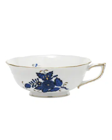 Herend Chinese Bouquet Black Sapphire Teacup | Thumbnail 2