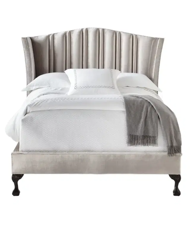 Haute House Eastwood Channel-Tufted King Bed