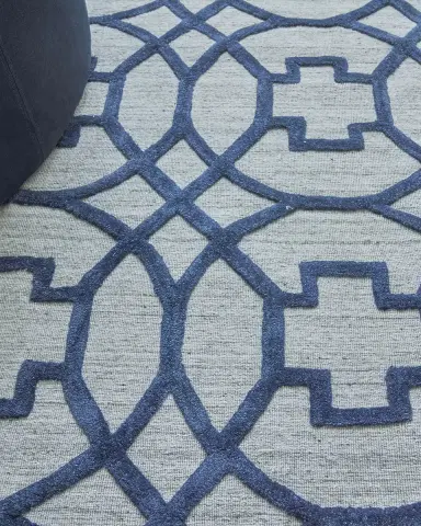 Exquisite Rugs Belmar Circles Hand-Knotted Rug | Thumbnail 6
