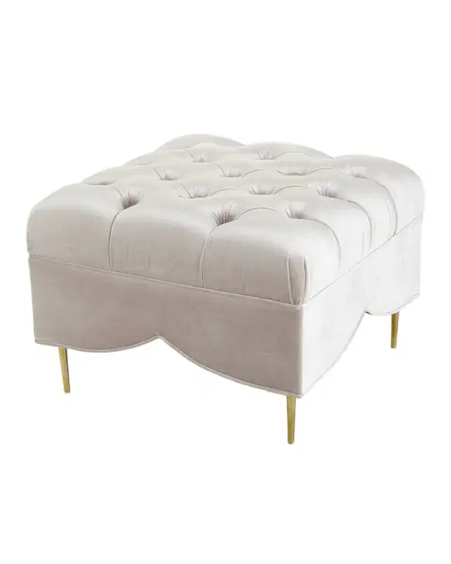 Haute House Valentina Tufted Ottoman