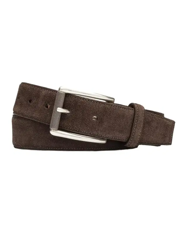 W. Kleinberg Men 's Suede Belt