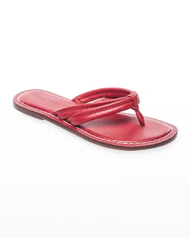 Bernardo Miami Leather Slide Sandals | Thumbnail 2