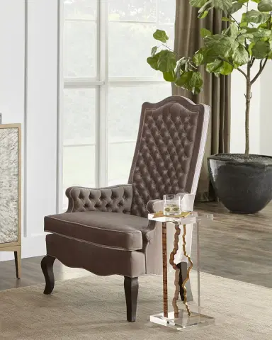 Haute House Marion Tall Back Tufted Chair | Thumbnail 3 Haute House Marion Tall Back Tufted Chair | Thumbnail 3