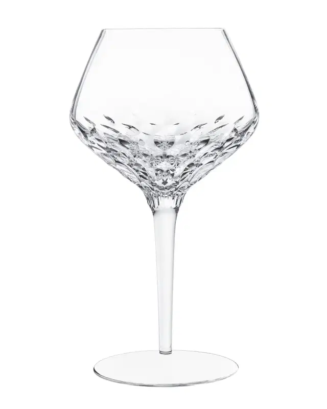 Saint Louis Crystal Folia Wine Glass