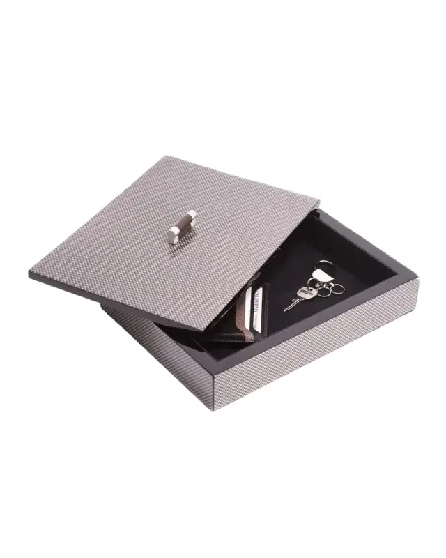 Bey-Berk Carbon Fiber-Design Valet Box