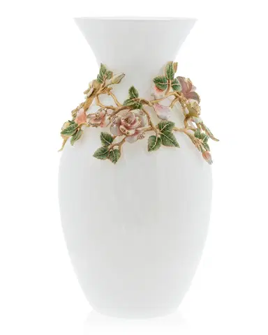Jay Strongwater Rose Grand Vase | Thumbnail 3