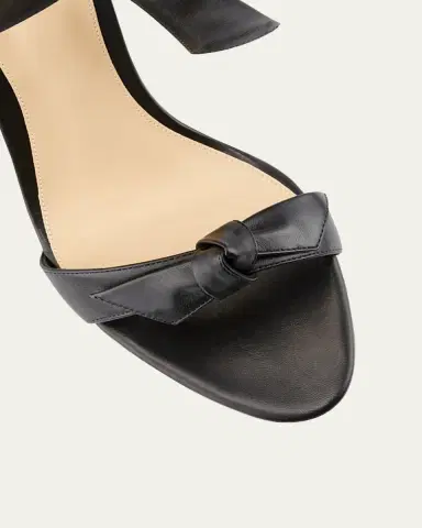 Alexandre Birman Clarita Leather Ankle-Tie 100mm High-Heel Sandals | Thumbnail 4