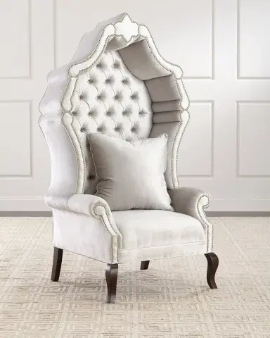 Haute House Antoinette Hooded Hostess Chair | Thumbnail 3