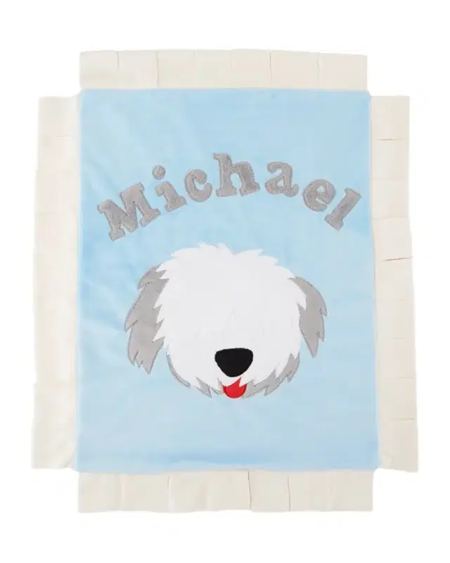 Boogie Baby Personalized Pup Love Plush Lovey, Blue