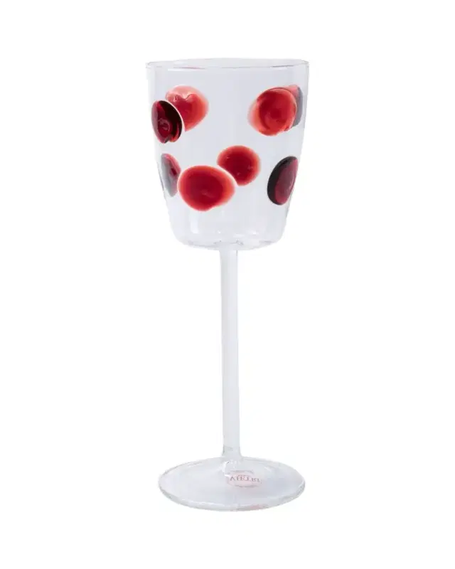 Vietri Drop Wine Glass