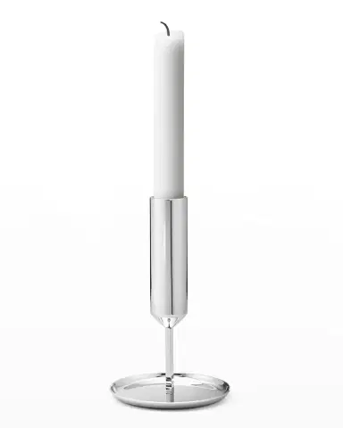 Georg Jensen Tunes Stainless Steel High Candlestick Holder | Thumbnail 1