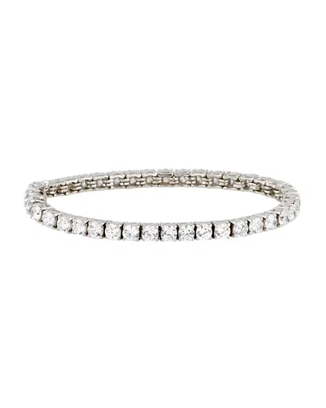 CZ Crystal Tennis Bracelet