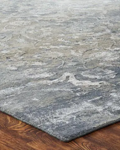Haven & Loom Aquamarine Hand-Knotted Rug | Thumbnail 4