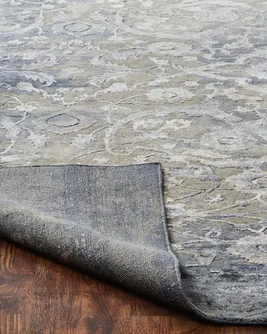 Haven & Loom Aquamarine Hand-Knotted Rug | Thumbnail 5