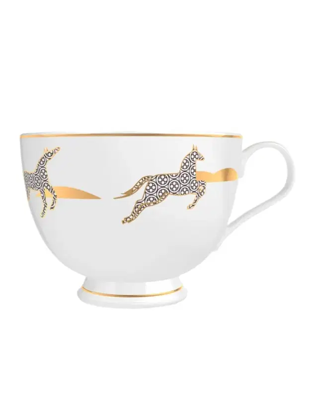 Memo Paris Tea Cup Candle Mint, 2 x 4 oz./ 120 g