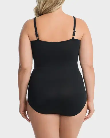 Miraclesuit Plus Size Sanibel Draped One-Piece Swimsuit | Thumbnail 2