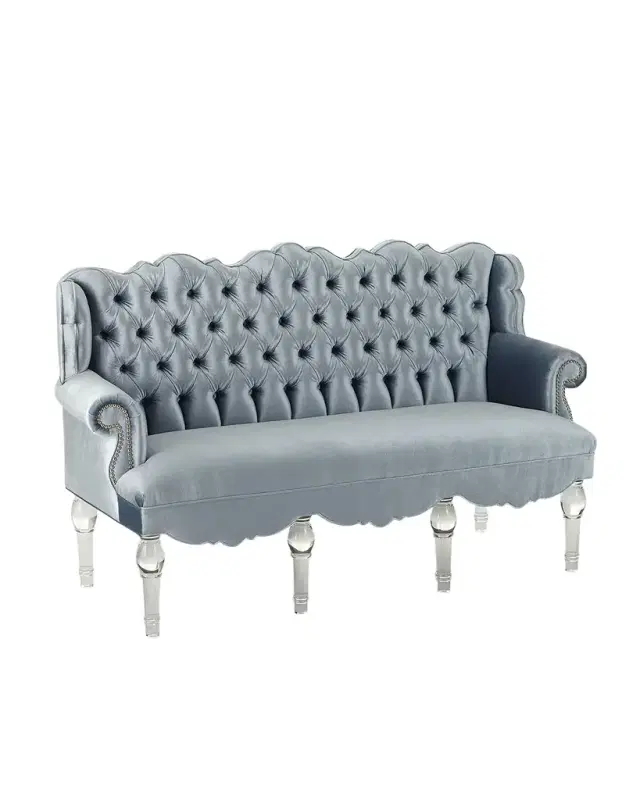 Haute House Helena Settee, 64"