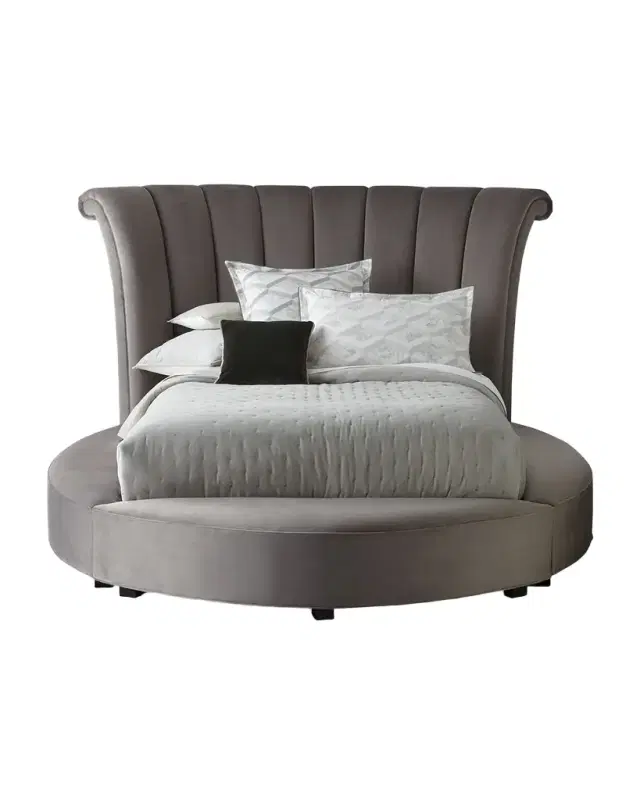 Haute House Katya Round Queen Platform Bed