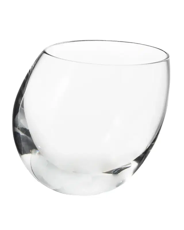 Vista Alegre Blues Triple Old Fashion Glass
