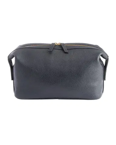 Royce New York Monogrammed Large Leather Toiletry Bag, Personalized | Thumbnail 2