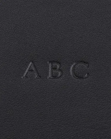 Royce New York Monogrammed Large Leather Toiletry Bag, Personalized | Thumbnail 4