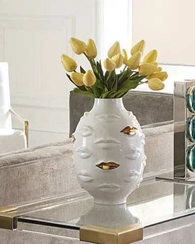 Jonathan Adler Gilded Muse Gala Round Vase | Thumbnail 3