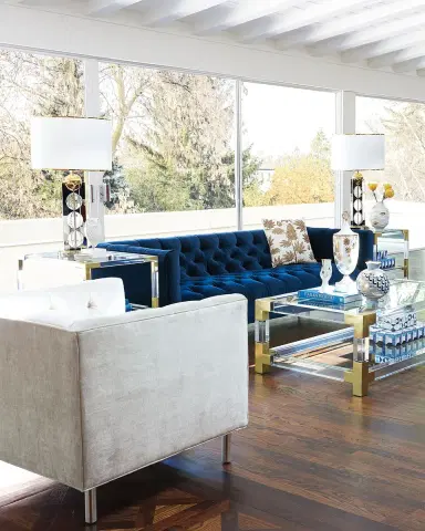 Jonathan Adler Gilded Muse Gala Round Vase | Thumbnail 4