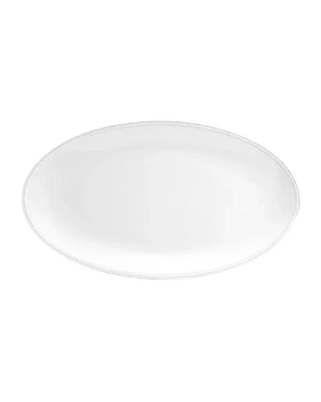 L 'Objet Soie Tressee Large Oval Platter