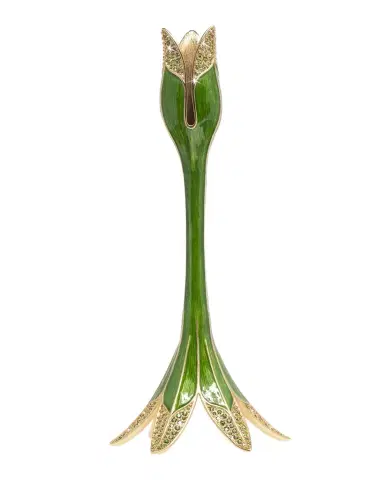 Jay Strongwater Tulip Medium Candlestick Holder | Thumbnail 1 Jay Strongwater Tulip Medium Candlestick Holder | Thumbnail 1