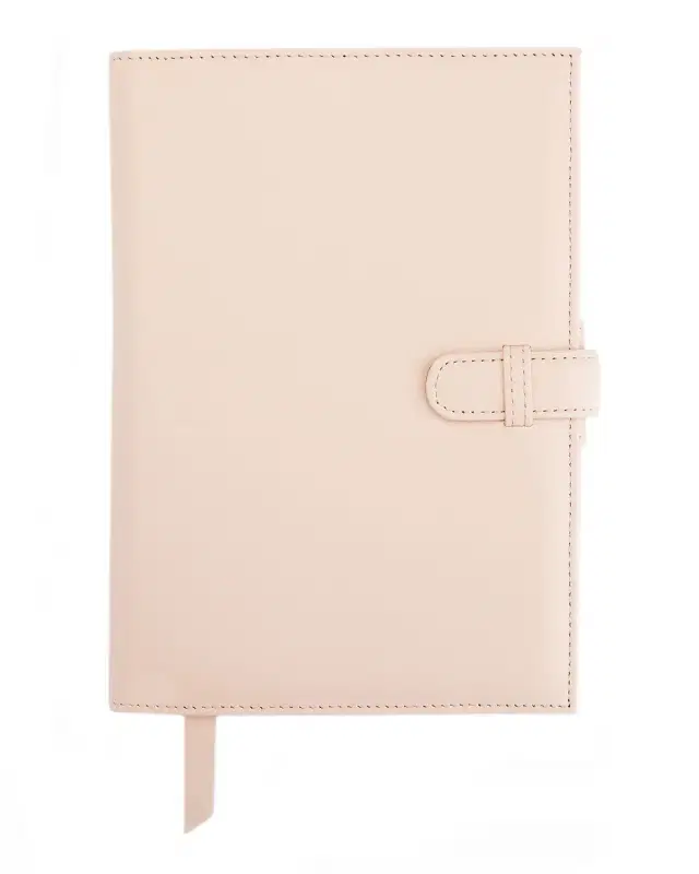 ROYCE New York Monogrammed Leather Executive Journal with Rollerball Pen