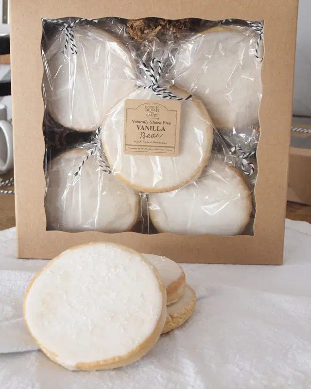 Cookies Crumbs and Crust Naturally Gluten Free Vanilla Bean Cookies