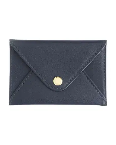 ROYCE New York Monogrammed Leather Envelope Style Card Holder, Personalized | Thumbnail 1