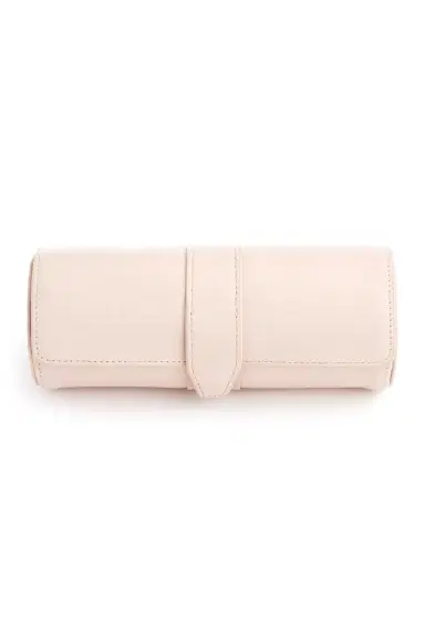 Royce New York Monogrammed Leather Travel Watch Roll, Personalized | Thumbnail 4