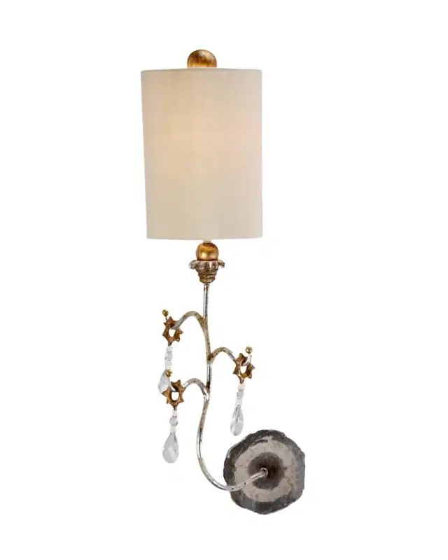 Lucas + McKearn Tivoli Silver Sconce