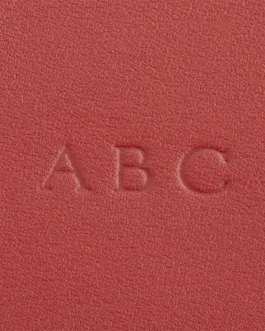 Royce New York Monogrammed Leather Luggage Tag | Thumbnail 4