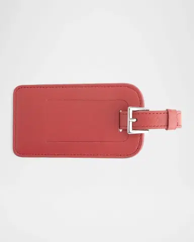 Royce New York Monogrammed Leather Luggage Tag | Thumbnail 5