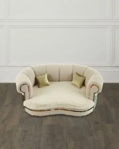 Haute House Dorina Peacock Pet Bed | Thumbnail 4