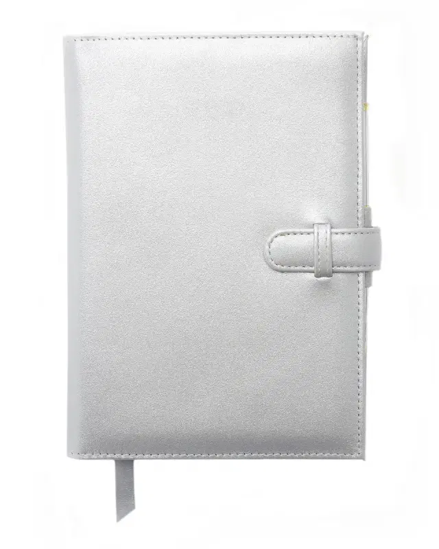 ROYCE New York Monogrammed Leather Executive Journal with Rollerball Pen