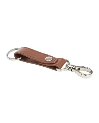 Royce New York Monogrammed Leather Valet Key Chain | Thumbnail 2