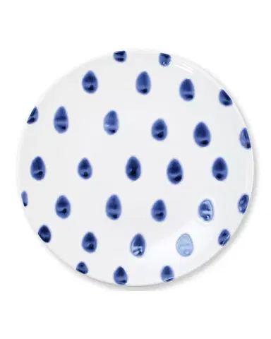 Vietri Santorini Dot Dinner Plate | Thumbnail 1 Vietri Santorini Dot Dinner Plate | Thumbnail 1