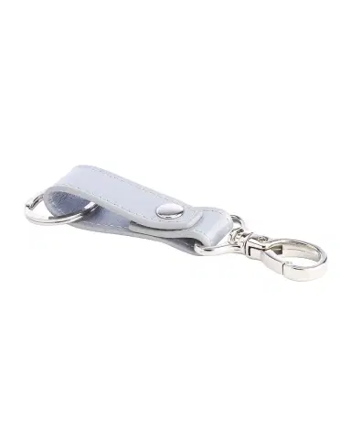 Royce New York Monogrammed Leather Valet Key Chain | Thumbnail 2
