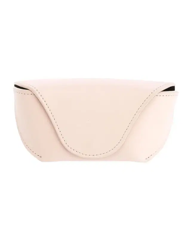 ROYCE New York Monogrammed Leather Sunglasses Carrying Case