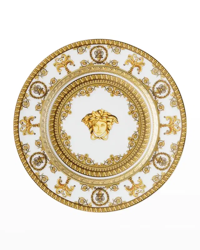 Versace I Love Baroque Bianco Bread & Butter Plate