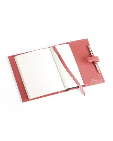 ROYCE New York Monogrammed Leather Executive Journal with Rollerball Pen | Thumbnail 4