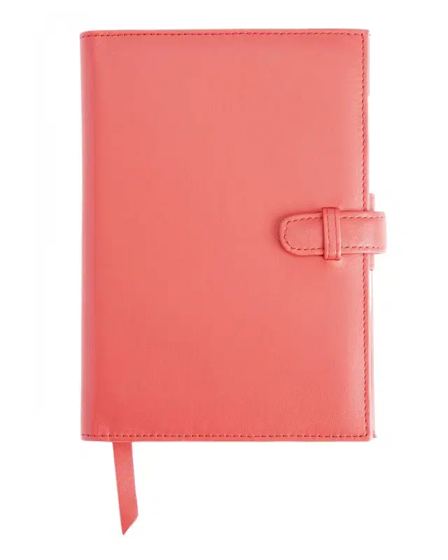 ROYCE New York Monogrammed Leather Executive Journal with Rollerball Pen