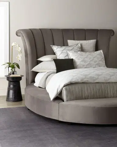 Haute House Katya Round California King Platform Bed | Thumbnail 2 Haute House Katya Round California King Platform Bed | Thumbnail 2