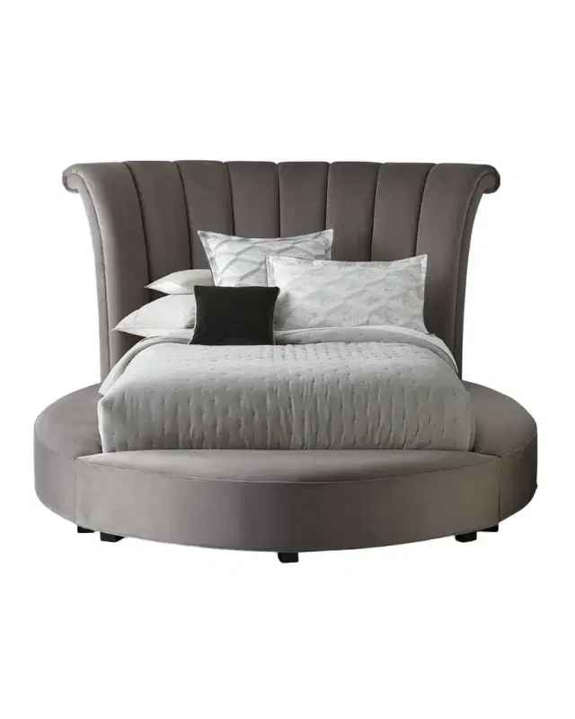 Haute House Katya Round California King Platform Bed