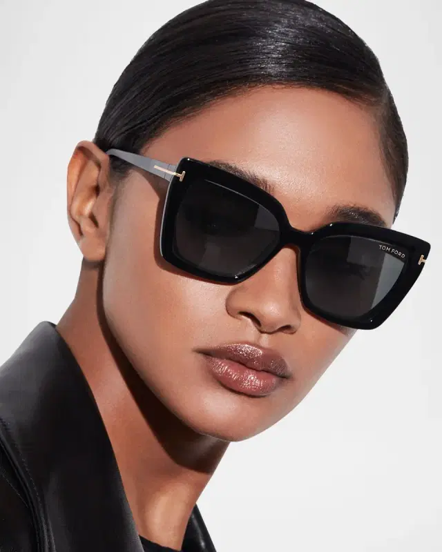 Square Blue-Block Optical Frames w/ Two Magnetic Sunglasses Clips