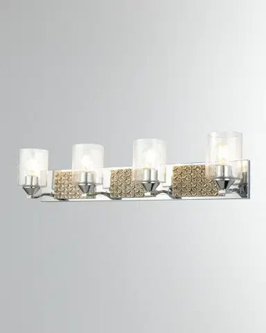 Lucas + McKearn Bocage 4-Light Bath Vanity Lighting | Thumbnail 2 Lucas + McKearn Bocage 4-Light Bath Vanity Lighting | Thumbnail 2